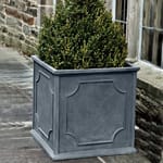 View Signature Collection: Cumberland Square Lite Fiberglass Composite Planter