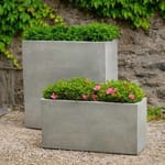 View Cast Stone Collection: Metro Box Planter