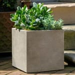 View Cast Stone Collection: Cube Planter Series