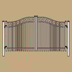 View Estate Gates: UAF 250 D