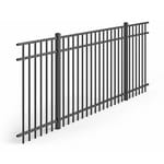 View Industrial Aluminum Fences: UAF-200 Flat Top