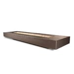 View Midway Slim Rectangle Fire Table