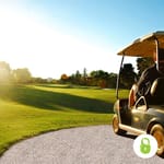 View Golf Cart Pathway