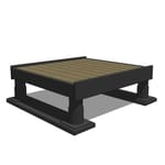 Gyms For Dogs - DL-TP2-RPW: Training Platform 48" W - RPW (LG/XL)