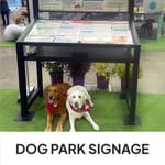 View Dog Park Signage