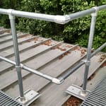 View Typical Handrail, Corner Condition