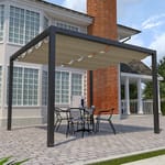View Modular Aluminum Pergola Base 10x10