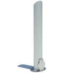 4" Padlock Removable Bollard