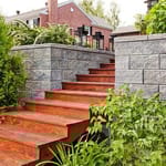View Steps with Wall Units