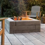 View Firepits: Borealis , SQUARE FIRE-PIT