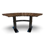 View Fairmount Bench Curved 90° - Surface Mount (FA180N)