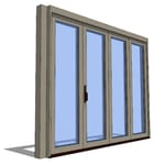 View 205 Series - Folding Sliding Door 