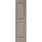 View Specialty Raised Panel Vinyl Shutters