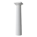 View RoyalCast ™ Composite Fiberglass Round Tapered Fluted Greek Doric Columns