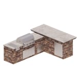 View Signature Kitchens: Coastal Ranch ( L-Shaped 11'x8' )