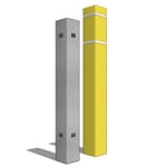 View 6" Square Bollard Cover