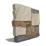 View Colonial Tan Ashlar