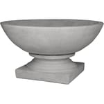 View 33" Modern Bowl With Essex Pedestal