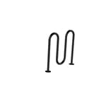 View Roller Coaster Bike Rack: Model 1602