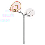 View Back to Back Gooseneck Basketball Post: Model 1526