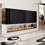 View Enlight: See-Through Double Sided Fireplace