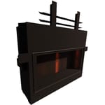 CAD Drawings BIM Models Kozy Heat Fireplaces