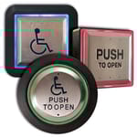 View CM-54, CM-55 & CM-57 Series: Illuminated Push Plate Enclosures & Switch Kits