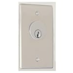 View CM-1200 & CM-2200 Series: Key Switches - Stainless Steel Faceplate, Flush
