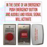 View Emergency Call Kit for two door Restroom (CX-WEC10CK2)