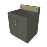 View Outdoor Kitchen Bar-Height Cabinets