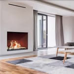 View Indoor Flare Traditional - Modern Frameless Fireplaces
