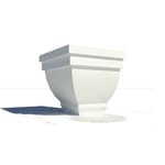 Vinyl Carpentry® Accessories: Crown Molding Cap