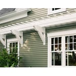 View Trex Pergola Wall
