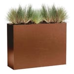 View Modern Elite Corten Steel: Rectangle Planter