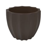 View PurePots: Low Rippled Round Fiberglass Planter - 4404IR