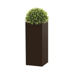 View Modern Elite: Tower Powder-Coated Aluminum Planter - 6202TS