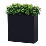 View Modern Elite: Wide Divider Powder-Coated Aluminum Planter - 6120WR