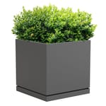 View LITE Square Powder-Coated Aluminum Planter - 5201 S