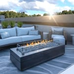 View Linea 48 Concrete Fire Table