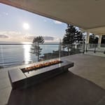 View Quadra 84 Concrete Fire Table