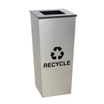 View Metro Collection Single-Stream Receptacle - 18 Gallon