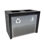 View Coliseum Collection Indoor Two-Stream Receptacle 