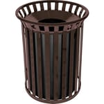 View Streetscape Collection Outdoor Trash Receptacle - 37 Gallon