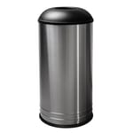View International Collection Indoor Waste Receptacle with Café Style Domed Top - 18 Gallon