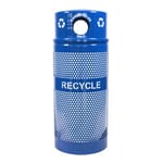 View Landscape Collection Outdoor Recycling Receptacle - 34 Gallon