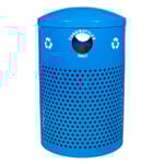 View Landscape Collection Outdoor Recycling Receptacle - 40 Gallon