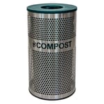 View Venue Collection Compost Receptacle - 33 Gallon 