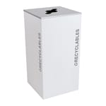 View Black Tie Series: 36 Gallon Waste Receptacle
