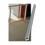 View 42" Long Anodized Aluminum Cable Brace