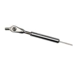 View Cable Railing Hardware for Metal Posts — Adjust-A-Jaw®